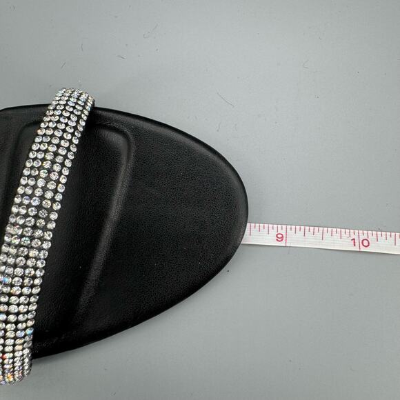 NEW Marc Fisher Carita Ankle Strap Heeled Sandals Black Size 8M - Picture 7 of 10